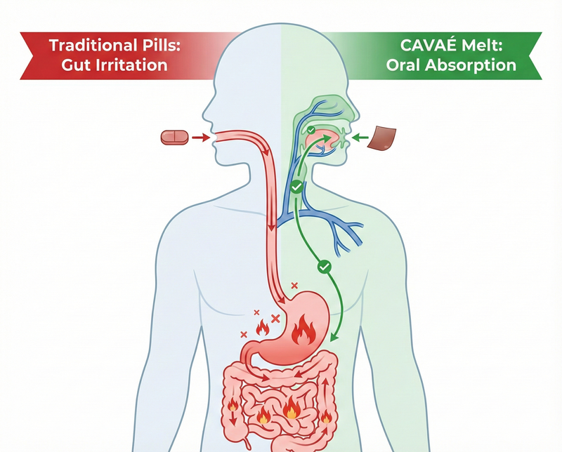 5. For the "high-need, low-tolerance" hybrid: Finally, a solution that won't wreck your stomach
